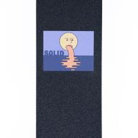 Самокат шкурка Solid Солнце (черный/синий) 