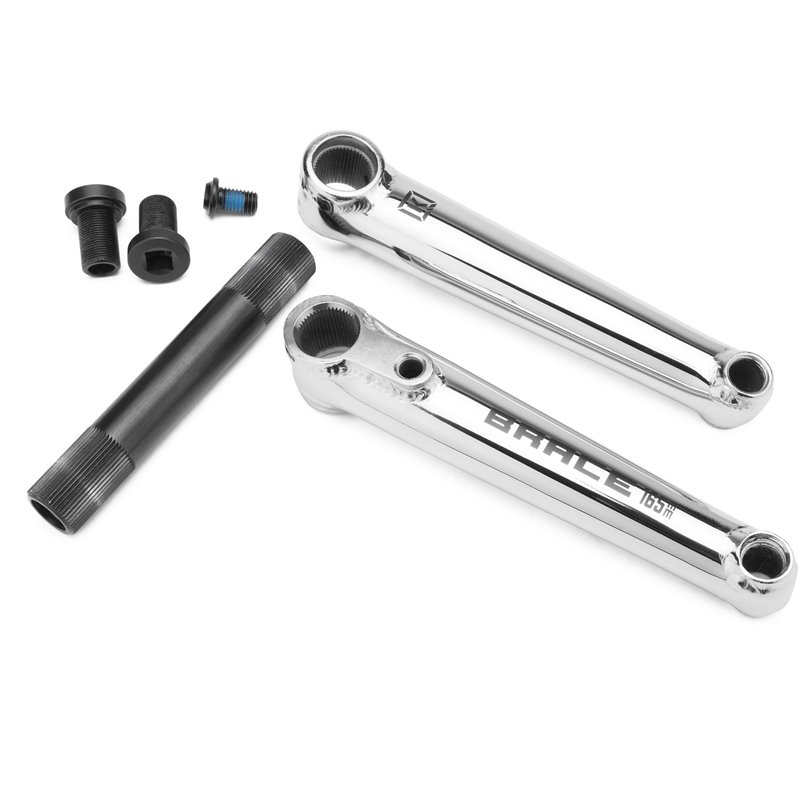BMX Шатуны Kink Brace 165mm (хром)