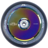 Самокат колесо AO Helium (черный/неохром)