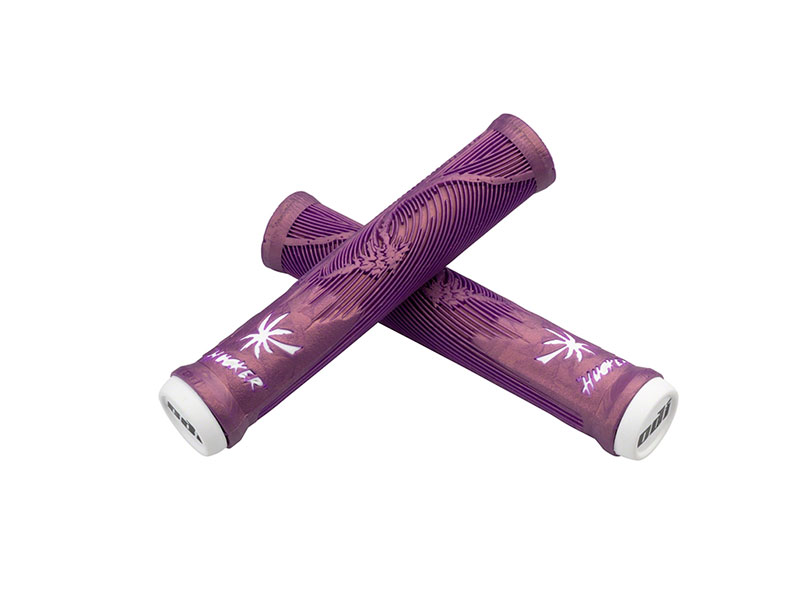 BMX Грипсы ODI Hucker (фиолетовый/белый)