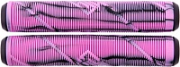 Самокат Грипсы Striker (черный/розовый)
