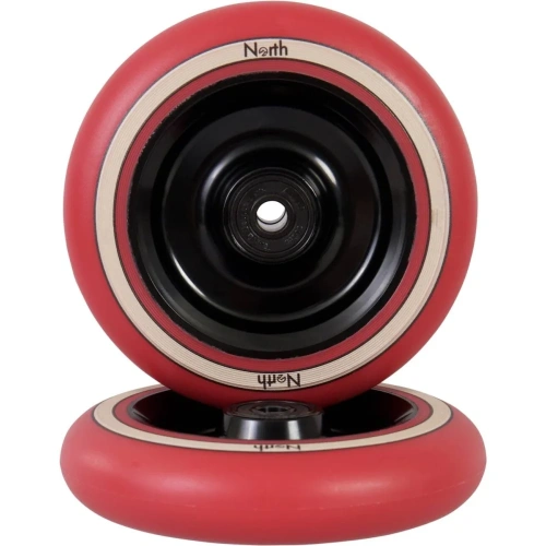 Самокат Колесо North Fullcore G2 (черный/красный)