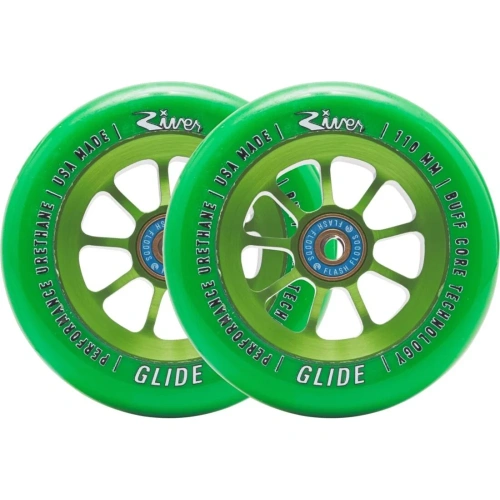 Самокат Колесо River Naturals Glide (зеленый)