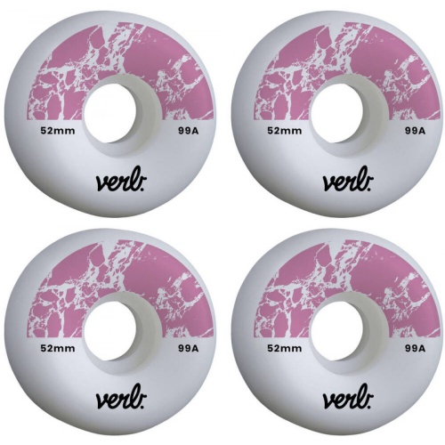 Скейтборд Колеса Verb 4-Pack 52 (розовый)