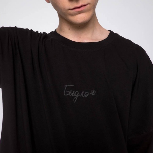 Одежда Футболка Быдло классика L (черный)