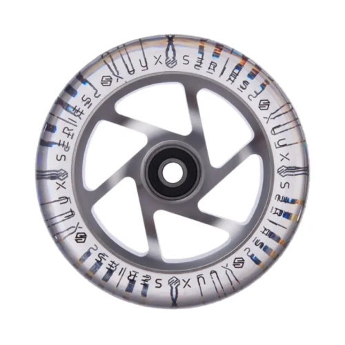 Самокат колесо Striker Lux Series (прозрачный/хром)