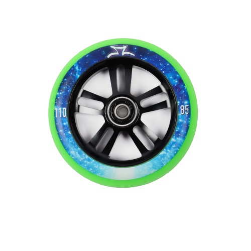 Самокат Колесо AO Nebula (зеленый/черный)